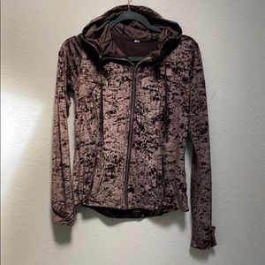 Crushed Velvet Define Jacket